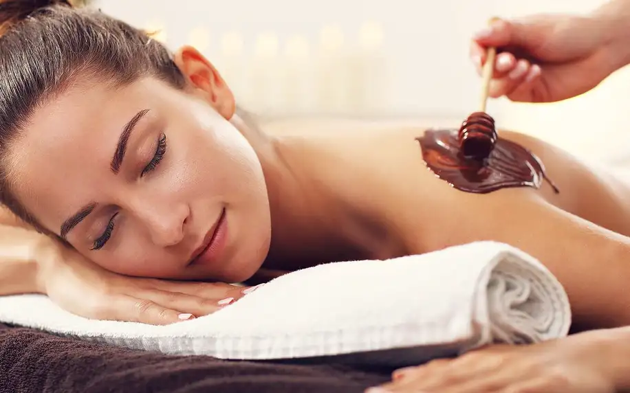 Čokoládová relaxační masáž s peelingem a zábalem