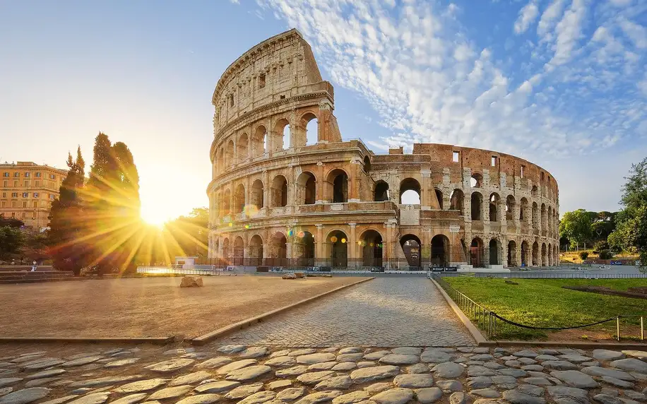 Itálie - Řím kombinovaná doprava na 9 dnů, plná penze