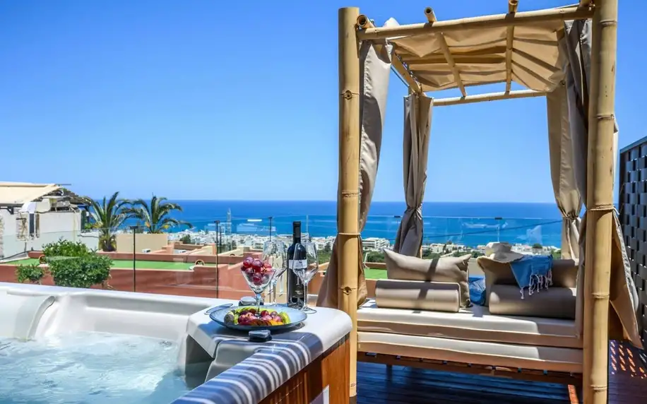 Esperides Resort Crete, Kréta, Dvoulůžkový pokoj s výhledem na moře, letecky, polopenze