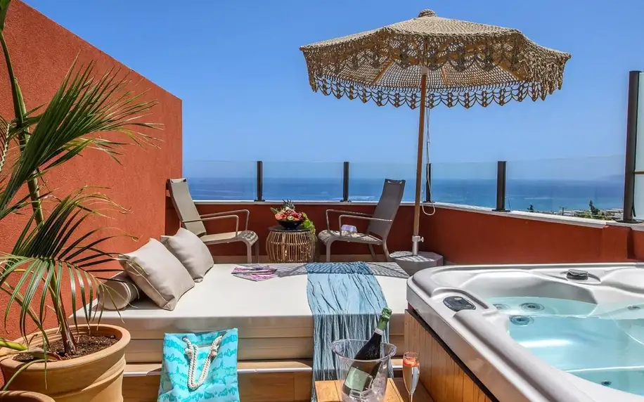 Esperides Resort Crete, Kréta, Dvoulůžkový pokoj Premium s výhledem na moře, letecky, polopenze