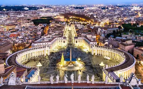 Až 5denní zájezd do Itálie: Řím, Vatikán i Pompeje