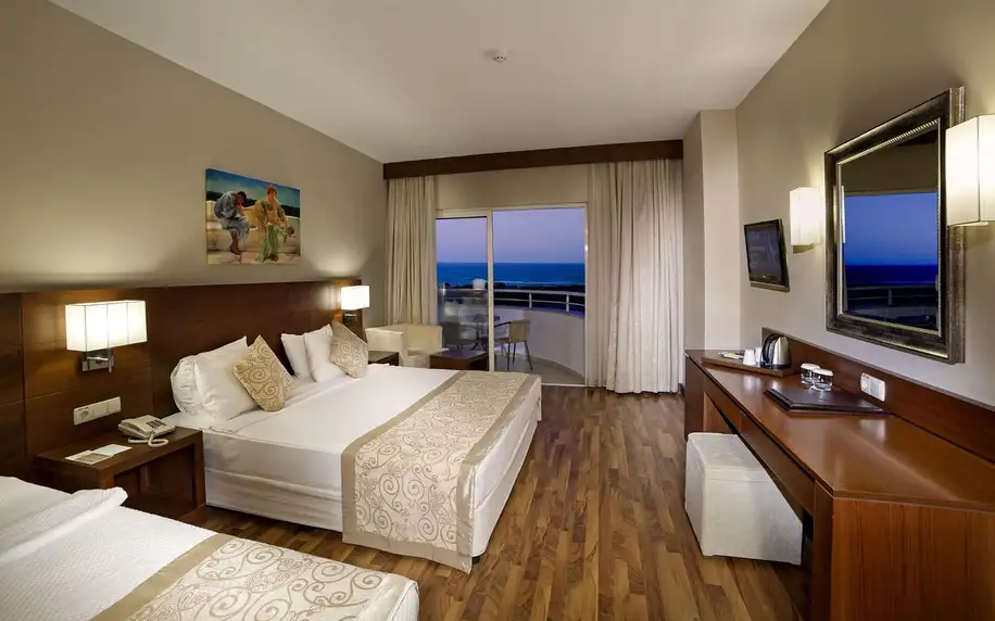 Roma Beach Resort & Spa, Turecká riviéra, Dvoulůžkový pokoj, letecky, all inclusive