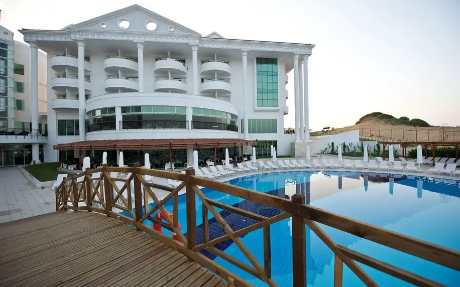 Roma Beach Resort & Spa, Turecká riviéra, Dvoulůžkový pokoj s výhledem na moře, letecky, all inclusive