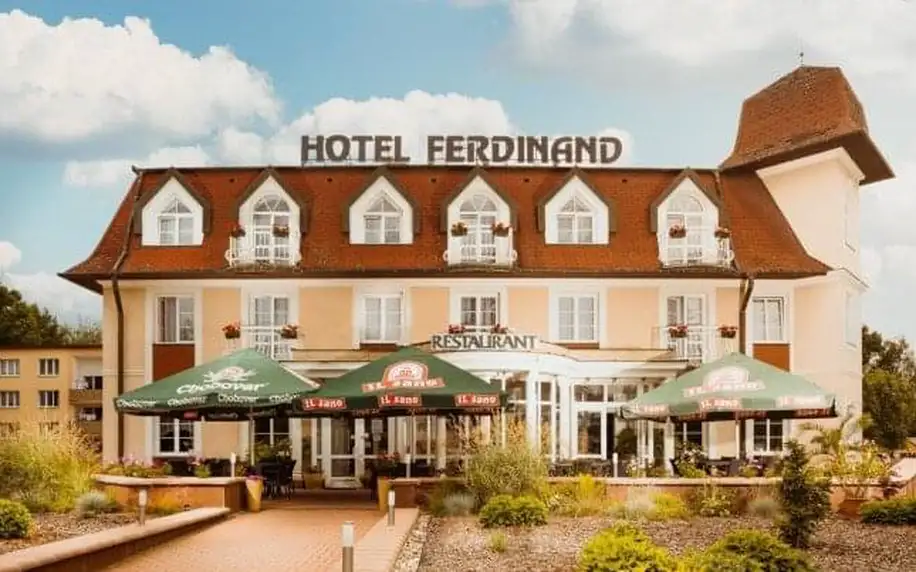Mariánské Lázně: Relaxační pobyt v Hotelu Ferdinand *** s polopenzí, kávou se zákuskem a až 4 druhy procedur