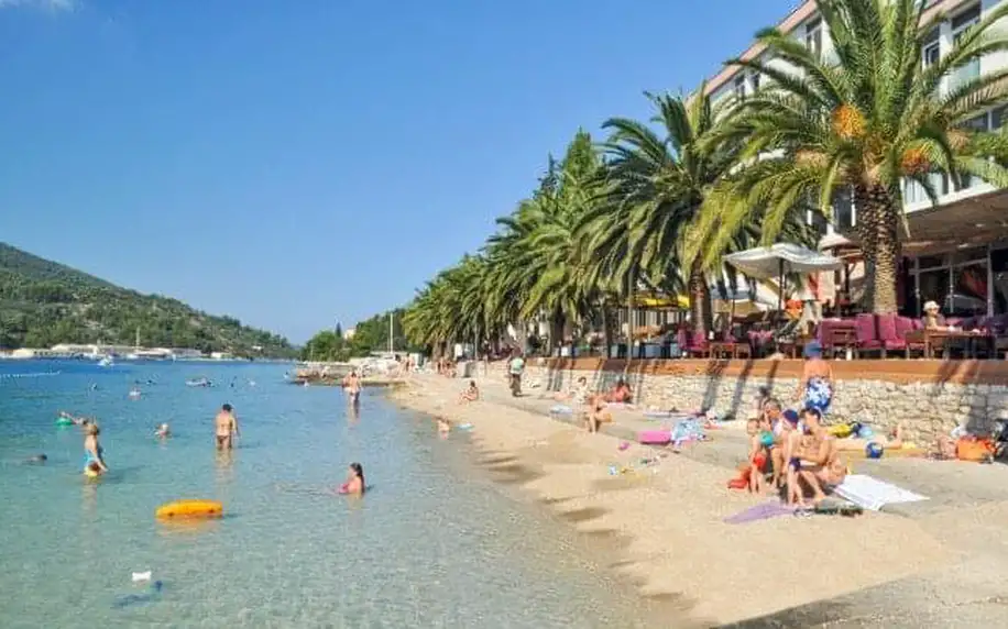 Chorvatsko: Ostrov Korčula přímo na pláži v Hotelu Posejdon *** s all inclusive stravou i nápoji + animace