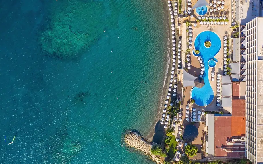 Royal Appolonia, Jižní Kypr, Dvoulůžkový pokoj Deluxe s výhledem na moře, letecky, strava dle programu