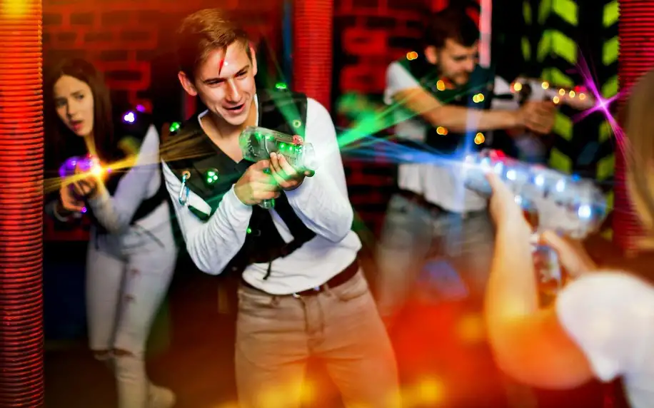 Laser game v nejmodernější 3D aréně až pro 8 osob