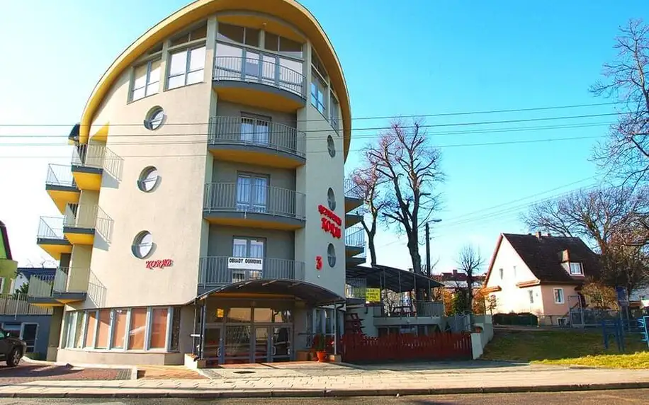 Międzyzdroje: hotel přímo u Baltu s polopenzí