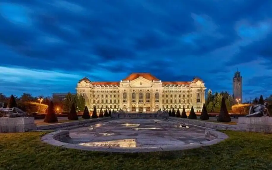 Maďarsko: 4* Zámecký Borostyán Med Hotel s plnou penzí a luxusním wellness neomezeně (bazény, vířivky, sauny)