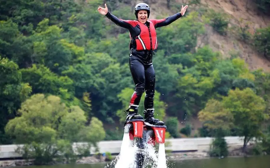 Mega úlet - tři zážitky v jeden den flyboard + hoverboard + jetpack