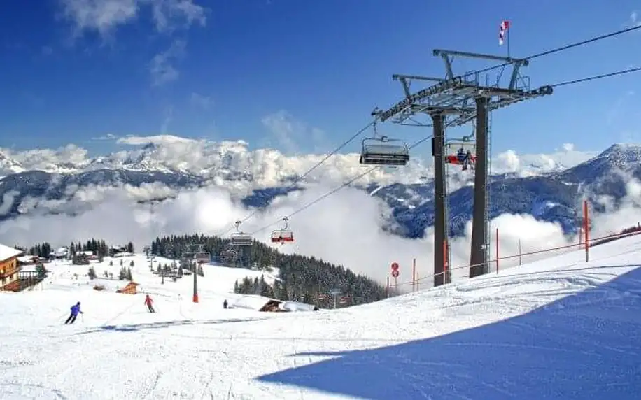 Alpy a Solná komora v Hotelu Tauplitzerhof *** se snídaní nebo polopenzí, hernou, saunami a slevovou kartou