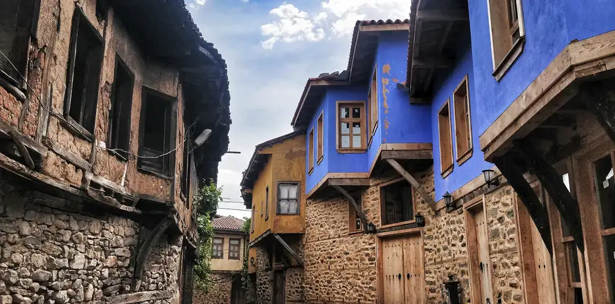 Město Bursa a vesnice Cumalıkızık