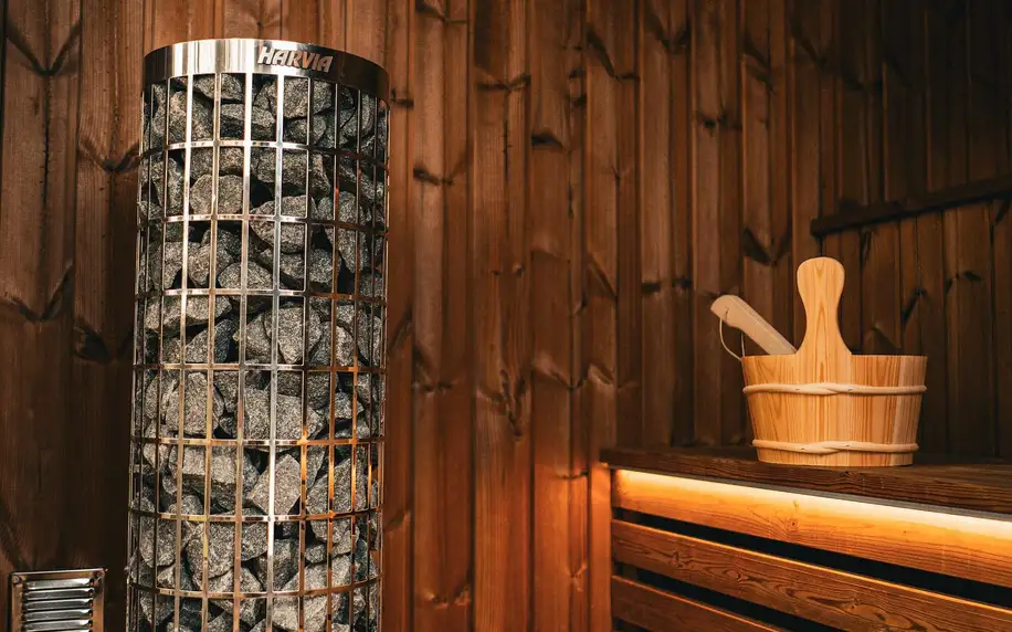 Pobyt ve wellness chatě s finskou saunou pro 2 osoby