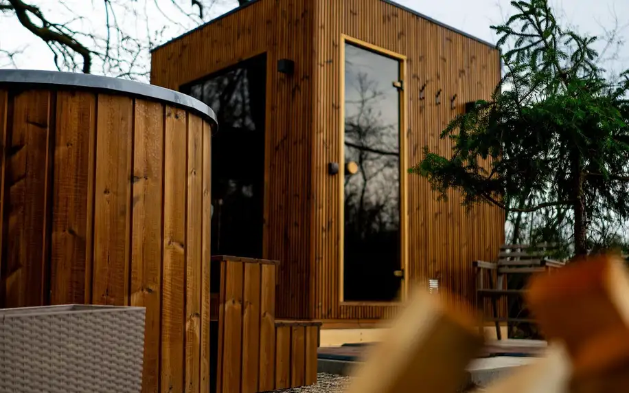 Pobyt ve wellness chatě s finskou saunou pro 2 osoby