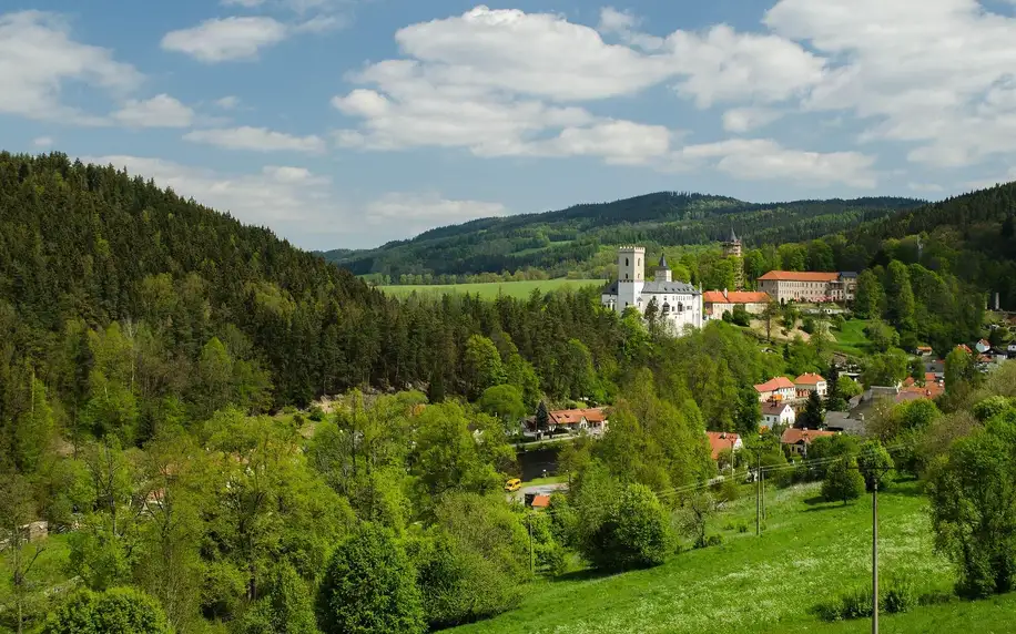 Odpočinek v jižních Čechách se stravou i wellness