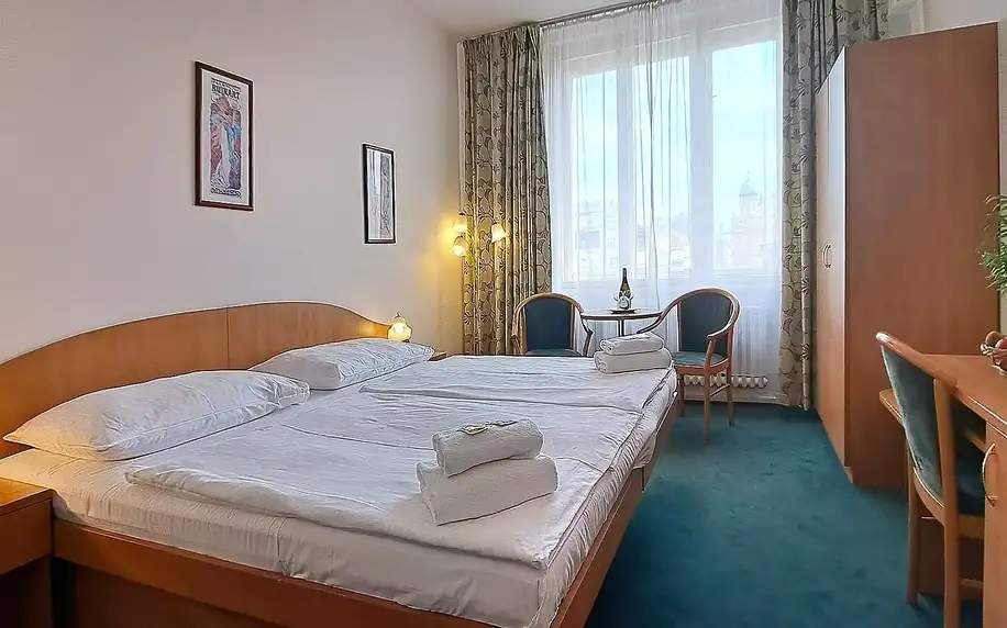Hotel přímo u I. P. Pavlova: snídaně i Muzeum čs. legií