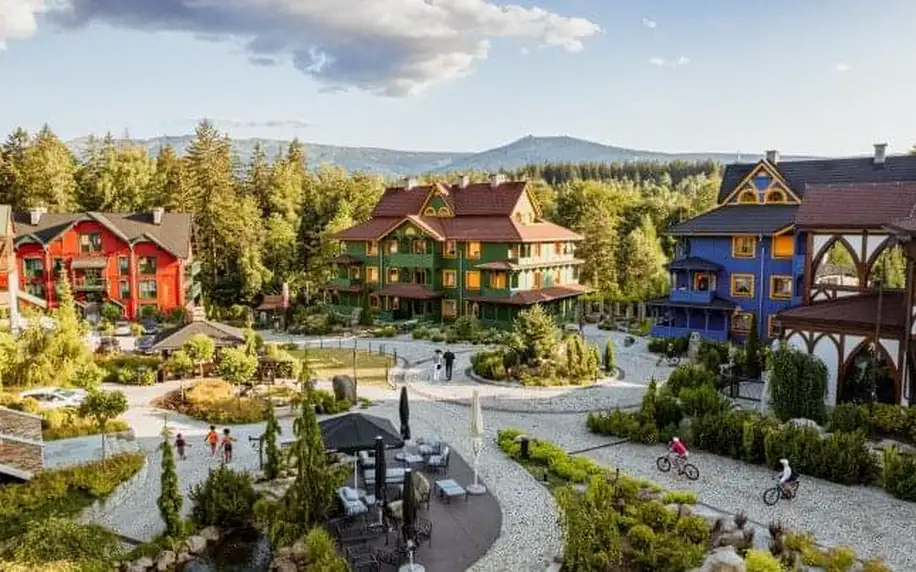 Szklarska Poreba v Norweska Dolina Luxury Resortu **** s polopenzí, wellness a parádním vyžitím pro děti