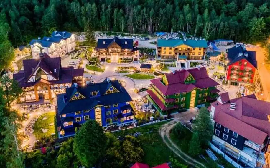 Szklarska Poreba v Norweska Dolina Luxury Resortu **** s polopenzí, wellness a parádním vyžitím pro děti