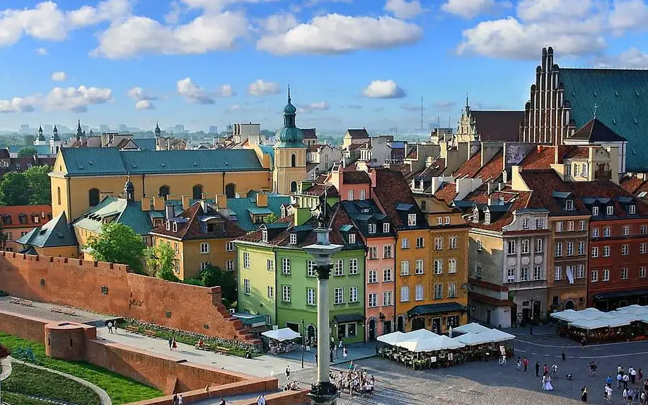 Polsko - Varšava vlakem na 3 dny, snídaně v ceně