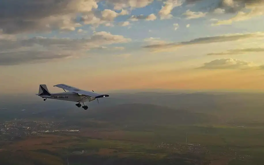 Adrenalinový let moderním českým letadlem