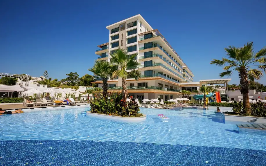 Side Sunport Hotel & Spa, Turecká riviéra, Suite Junior s výhledem na moře, letecky, all inclusive