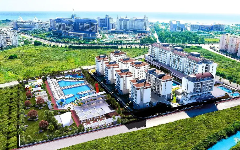 Greenwood Suites Resort, Turecká riviéra, Apartmá Deluxe, letecky, all inclusive
