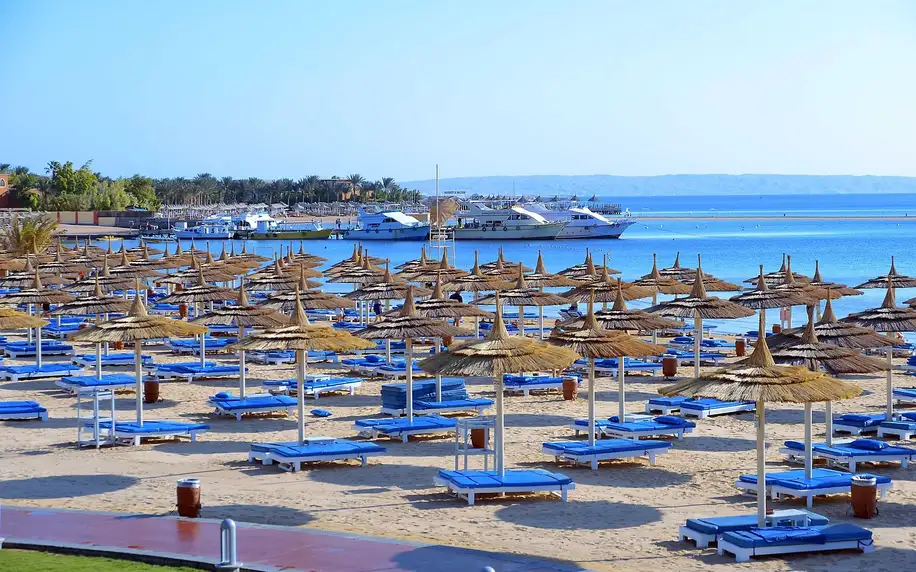 Albatros White Beach Resort, Hurghada, Dvoulůžkový pokoj s výhledem na moře, letecky, all inclusive