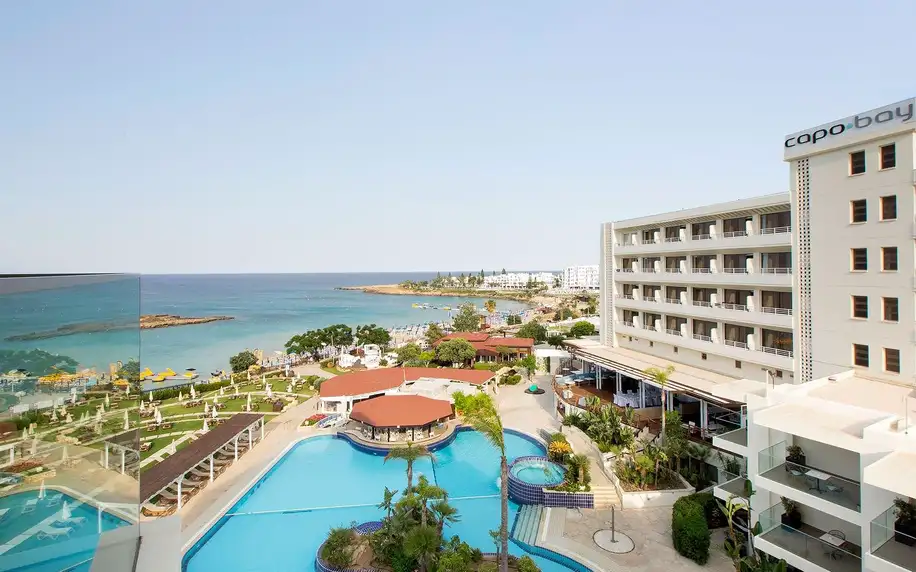 Capo Bay, Jižní Kypr, Apartmá, letecky, snídaně v ceně
