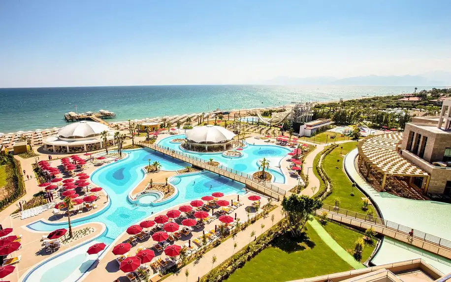Kaya Palazzo Golf Resort, Turecká riviéra, Luxusní Suite Lagoon, letecky, all inclusive
