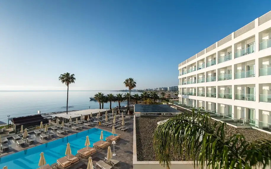 Evalena Beach Hotel, Jižní Kypr, Dvoulůžkový pokoj Superior, letecky, snídaně v ceně