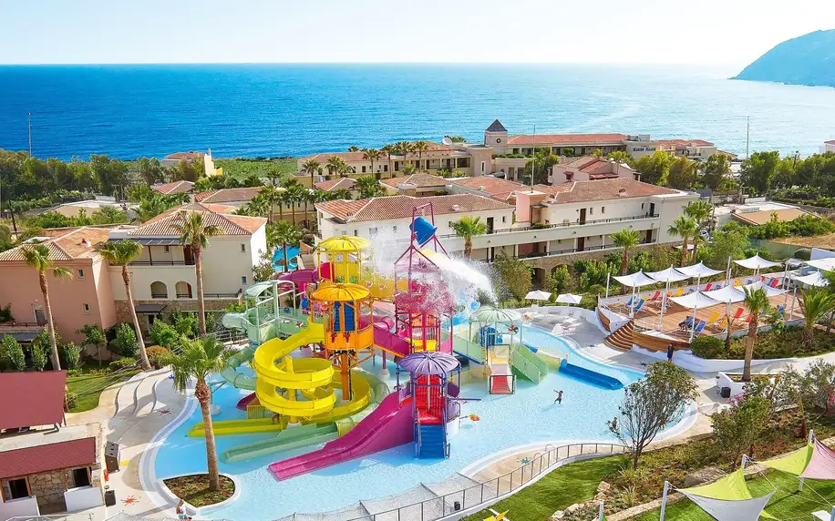 GRECOTEL Marine Palace & Aqua Park, Kréta, Dvoulůžkový pokoj s výhledem na moře, letecky, all inclusive