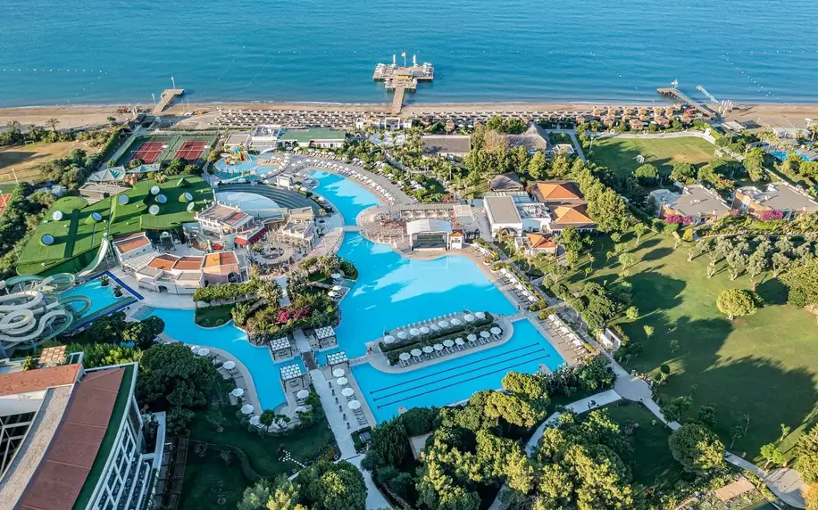 Ela Excellence Resort Belek, Turecká riviéra, Apartmá Deluxe s výhledem na moře, letecky, all inclusive