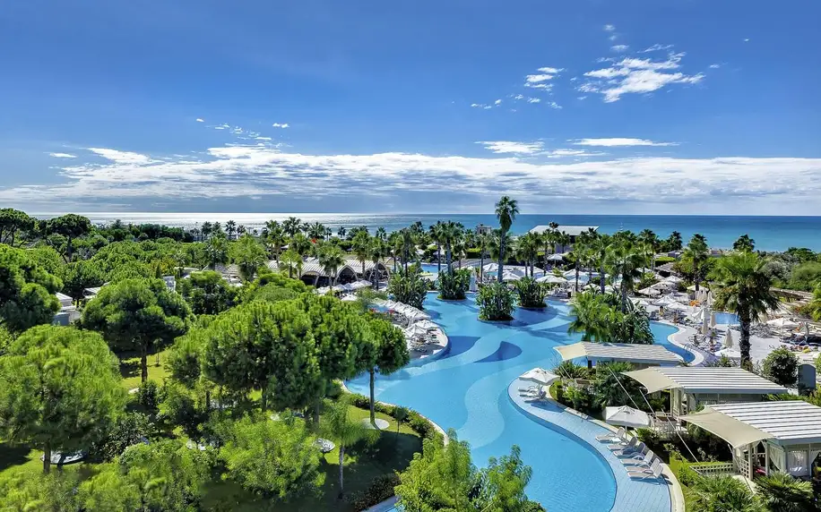 Susesi Luxury Resort, Turecká riviéra, Dvoulůžkový pokoj s výhledem na moře, letecky, all inclusive