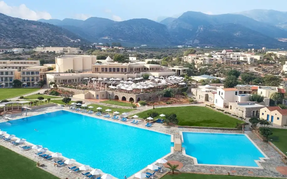 Kalimera Kriti Hotel & Village Resort, Kréta, Luxusní apartmá s výhledem na moře, letecky, plná penze