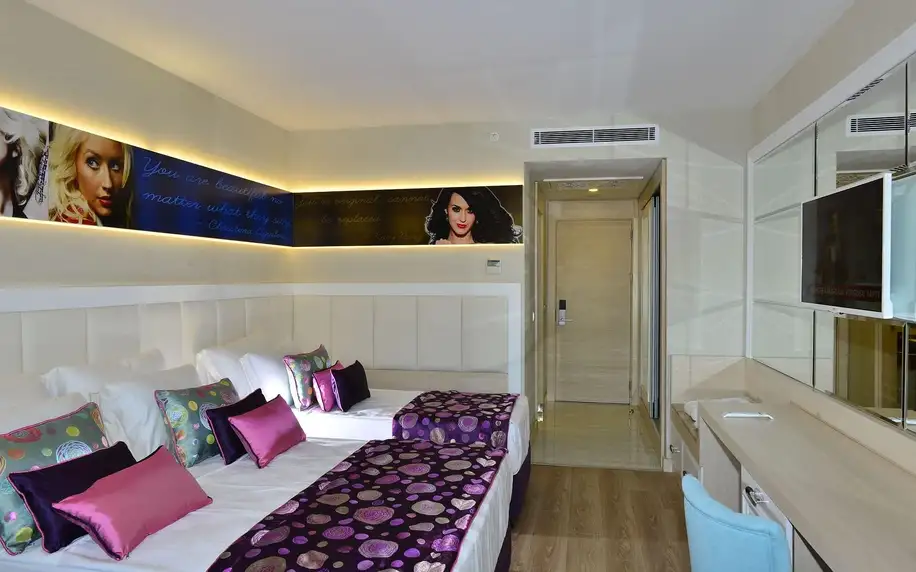 Azura Deluxe Spa, Turecká riviéra, Dvoulůžkový pokoj Deluxe s manželskou postelí, letecky, all inclusive