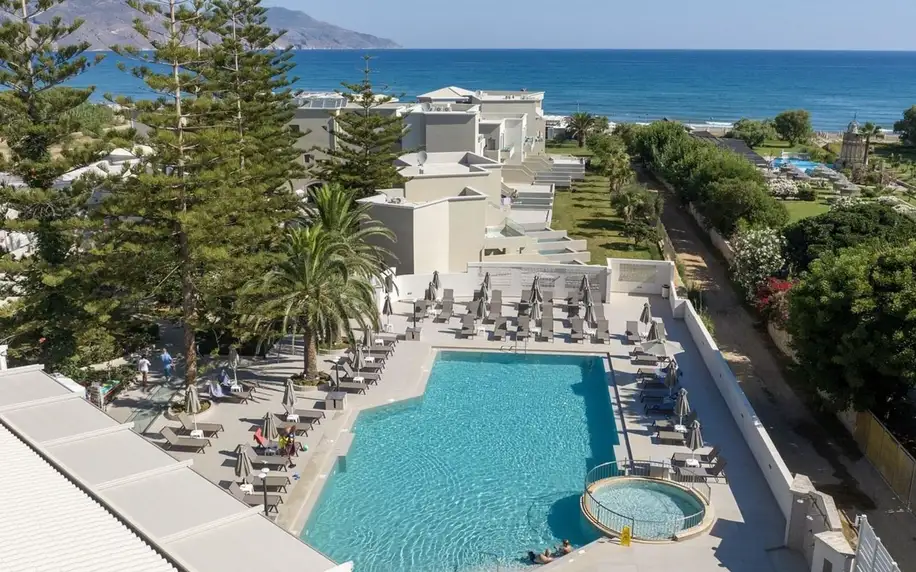 Vantaris Luxury Beach Resort, Kréta, Pokoj Deluxe s přístupem k bazénu, letecky, polopenze