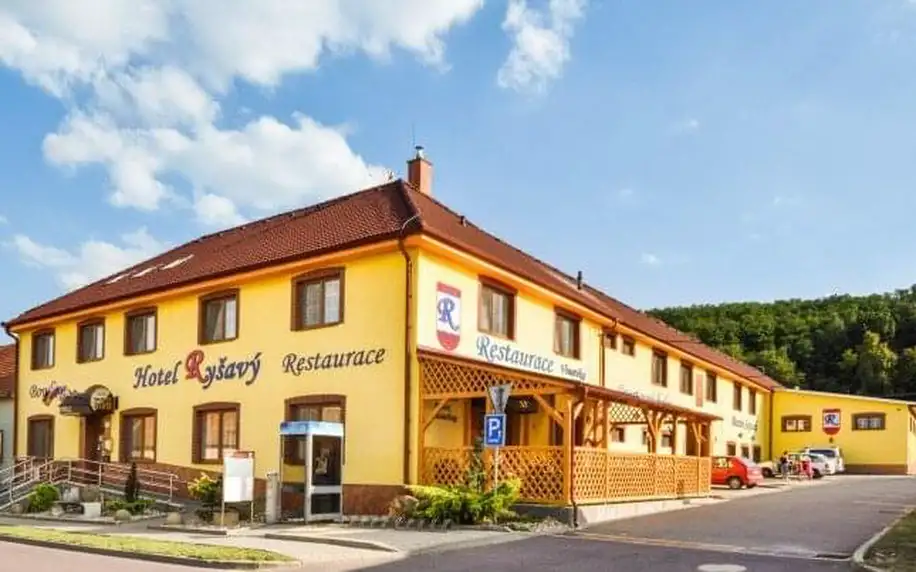 Jižní Morava a Vysočina v Hotelu Ryšavý *** se snídaní a neomezeným wellness (bazén, vířivka, parní sauna)