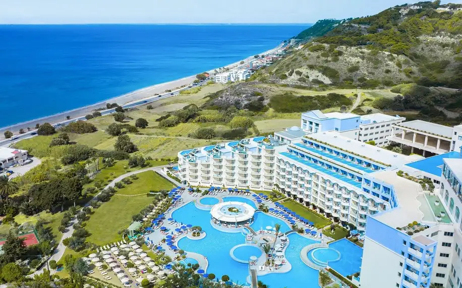 Atrium Platinum Luxury Resort & Spa, Rhodos, Dvoulůžkový pokoj Deluxe s výhledem na moře, letecky, all inclusive