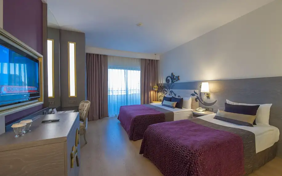 Kirman Hotels Belazur Resort & Spa, Turecká riviéra, Dvoulůžkový pokoj, letecky, all inclusive