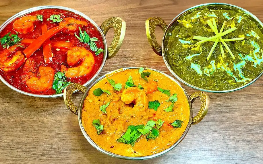 Otevřené vouchery na indické pokrmy v Royal Indian