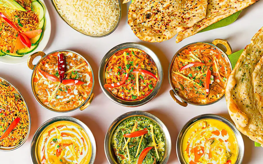Otevřené vouchery na indické pokrmy v Royal Indian