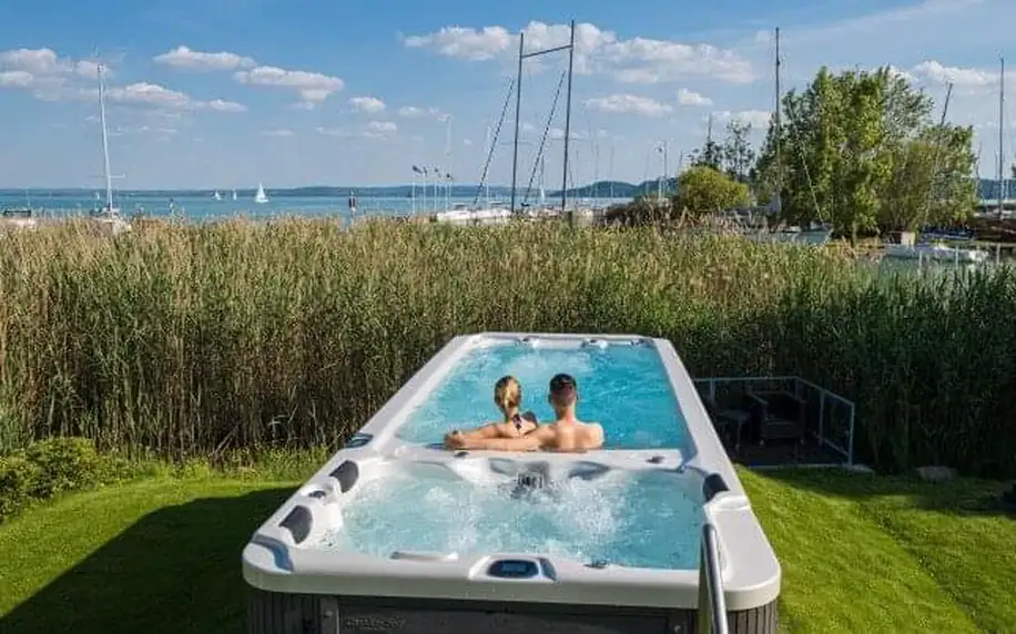 Balaton v luxusním Golden Lake Resort Hotelu **** s polopenzí a neomezeným wellness s bazény a saunovým světem