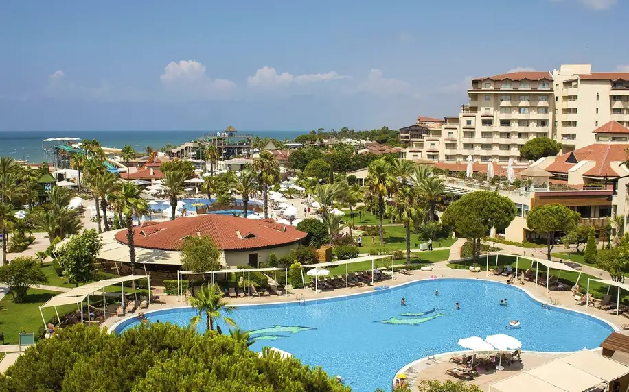 Bellis Deluxe Hotel, Turecká riviéra, Suite Junior s výhledem na moře, letecky, all inclusive