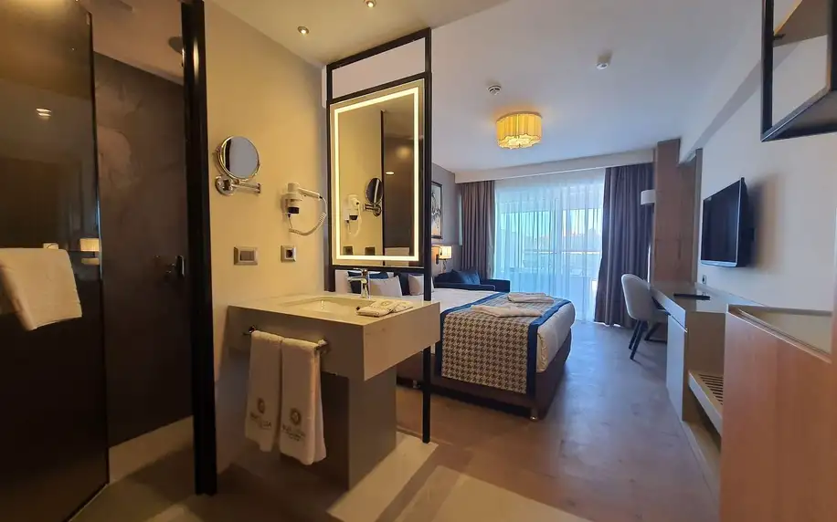 Sunthalia Hotel & Resort, Turecká riviéra, Dvoulůžkový pokoj Deluxe s manželskou postelí, letecky, all inclusive