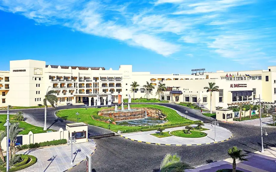 Steigenberger Al Dau Beach, Hurghada, Apartmá Superior, letecky, all inclusive