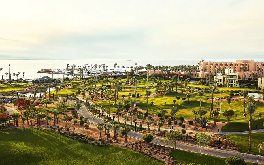 Steigenberger Al Dau Beach, Hurghada, Apartmá Elite, letecky, all inclusive