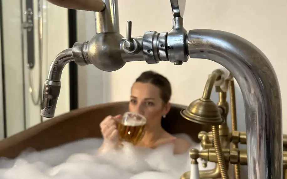 Pobyt v pivním sklepě: sauna, lázeň i neomezené pivo