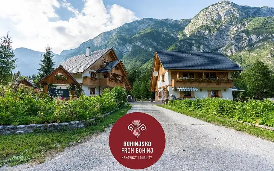 Slovinsko: ALPIK Chalets - Bohinj