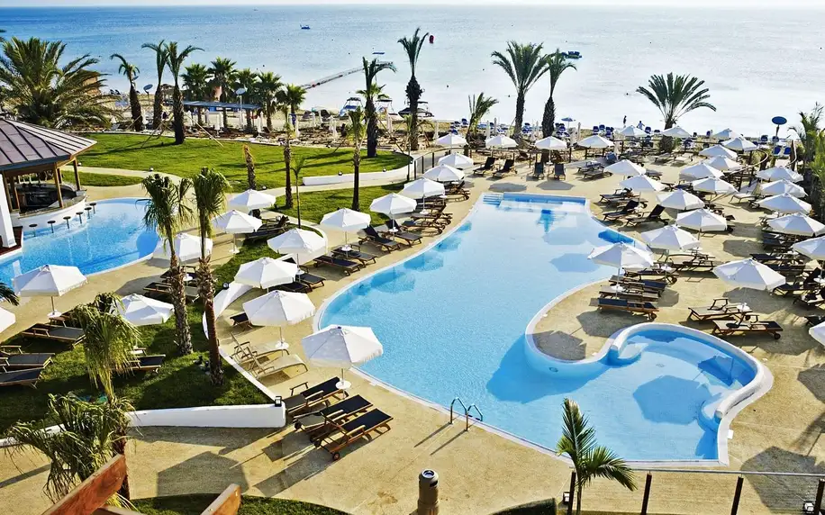 Sunrise Pearl Hotel & SPA, Jižní Kypr, Dvoulůžkový pokoj s výhledem na moře, letecky, plná penze