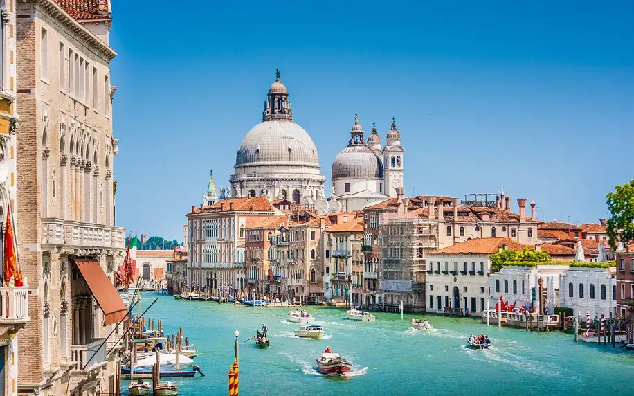 Itálie - Benátky letecky na 3 dny, snídaně v ceně